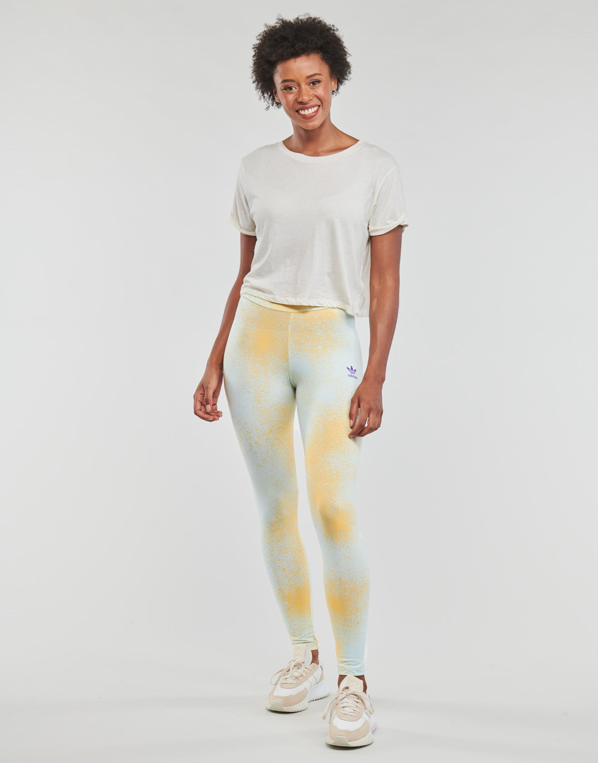 Collant Donna adidas  7/8 LEGGINGS  Multicolore