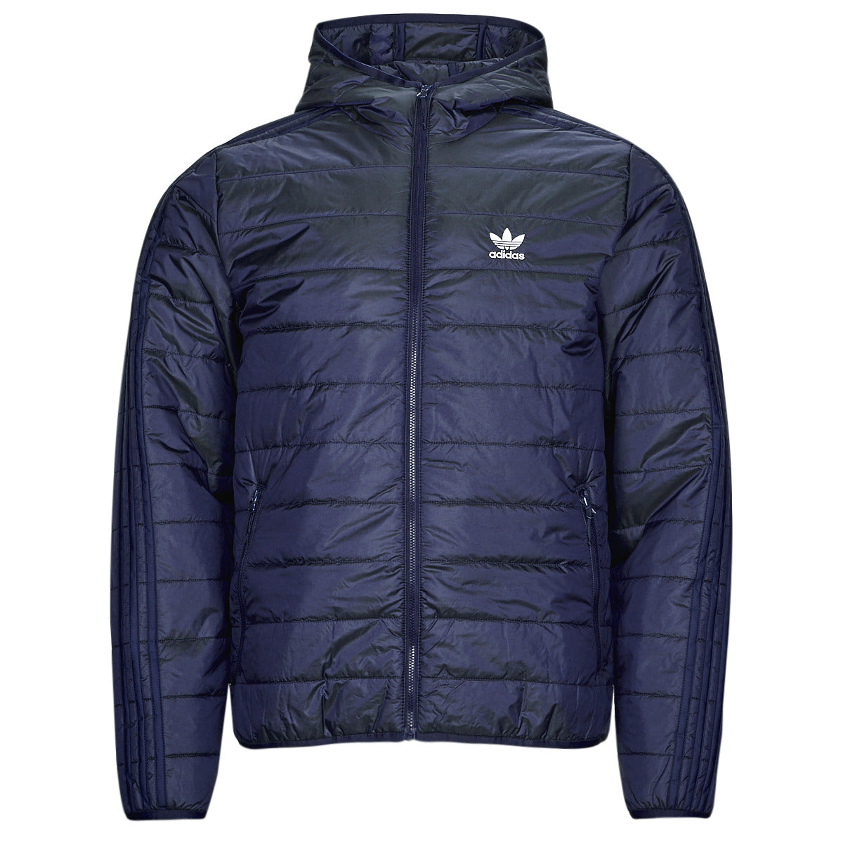 Piumino Uomo adidas PAD HOODED PUFF Marine