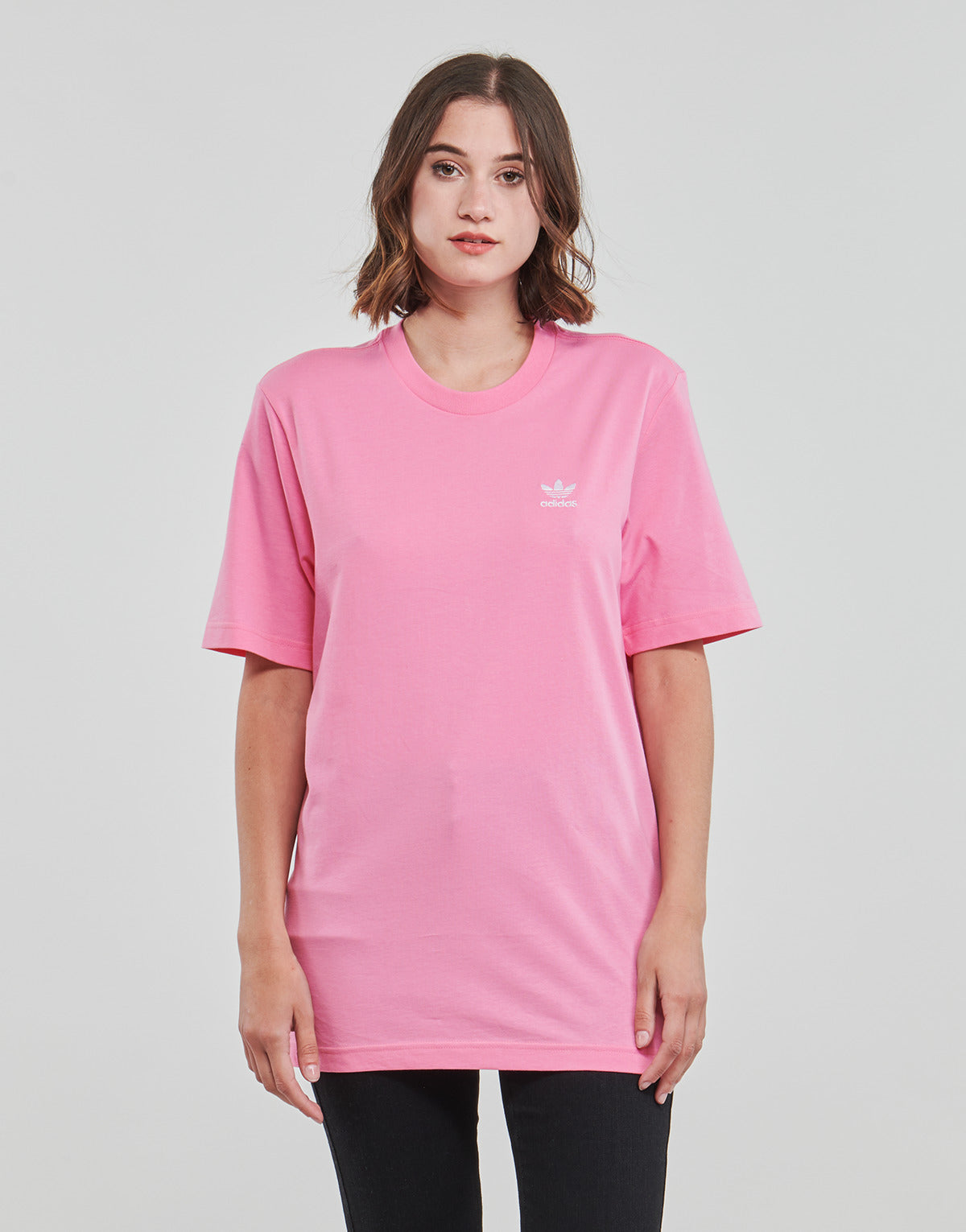 T-shirt Donna adidas  ESSENTIAL TEE  Rosa