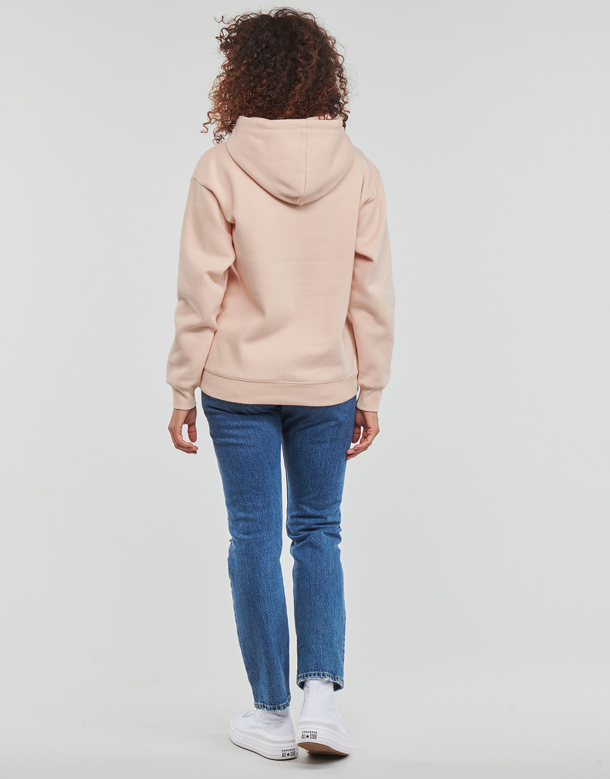 Felpa Donna Champion Heavy Cotton Poly Fleece Rosa