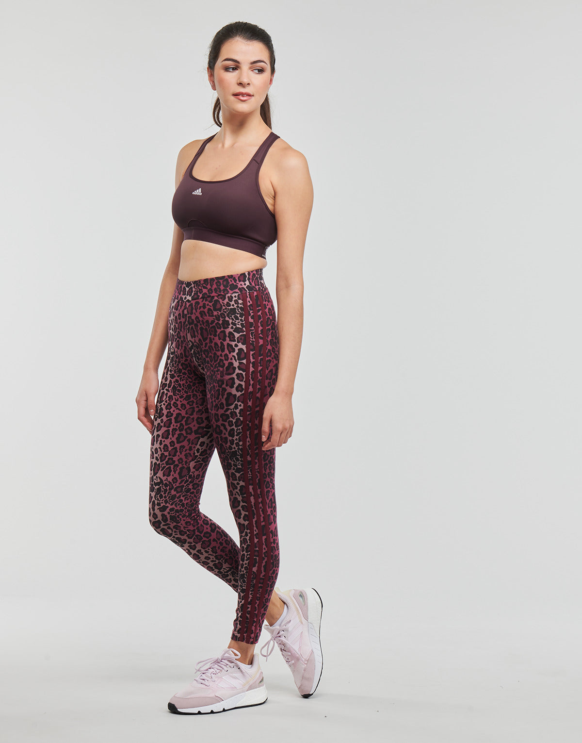 Reggiseno sportivo Donna adidas PWR MS PD Nero