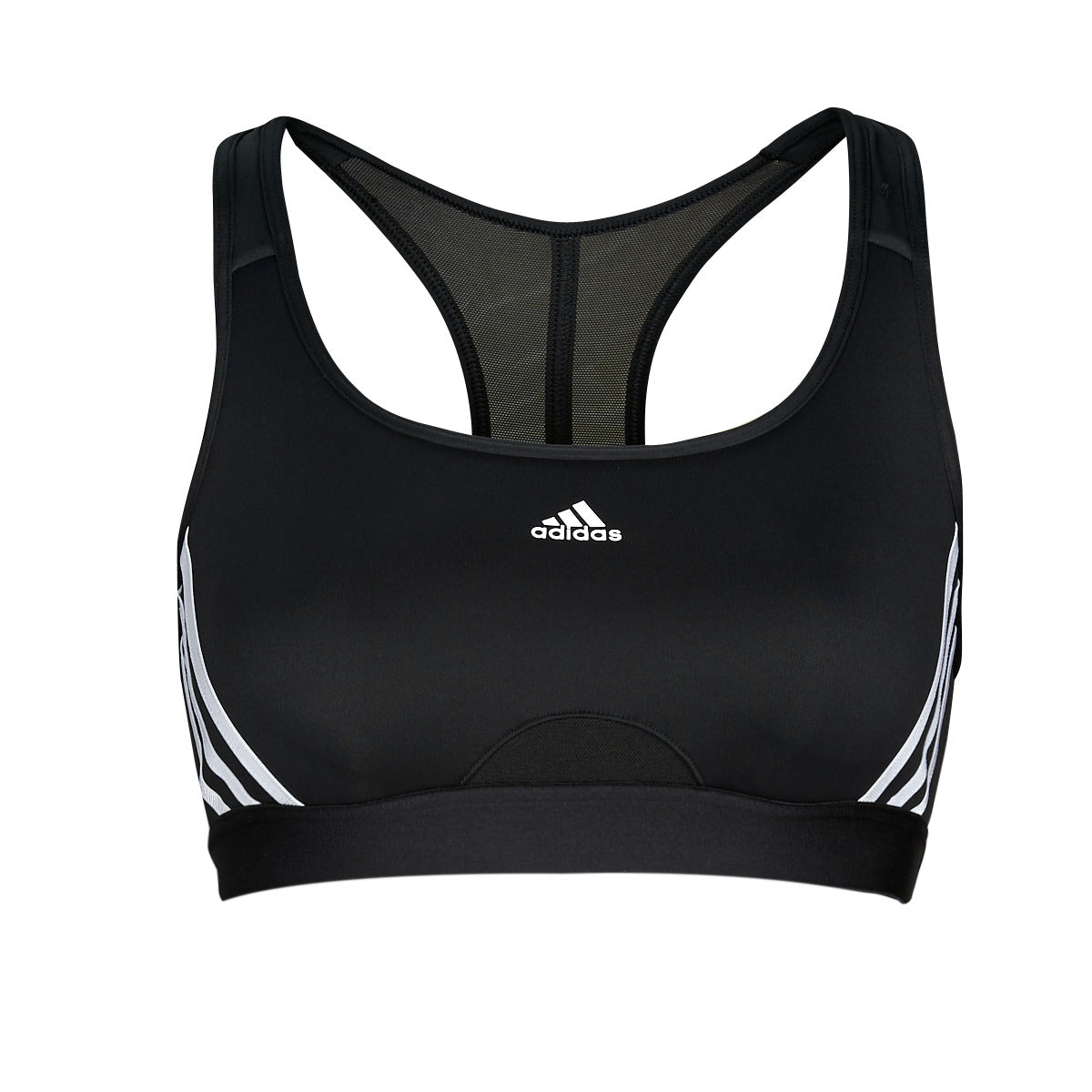 Reggiseno sportivo Donna adidas PWR MS 3S Nero