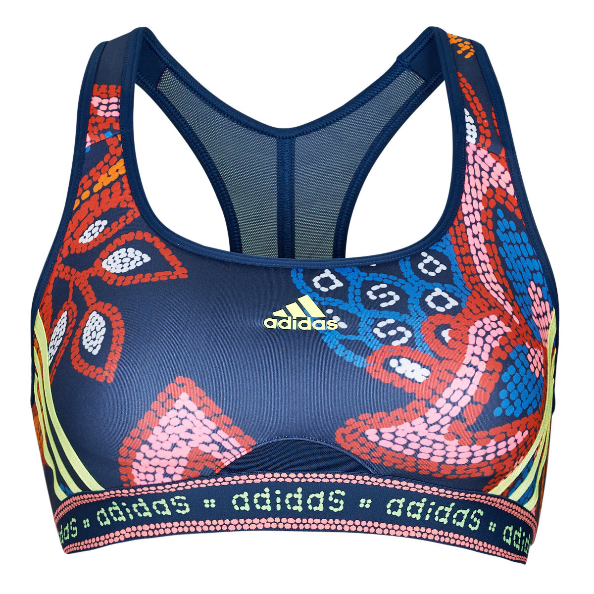 Reggiseno sportivo Donna adidas FARM MS BRA Blu