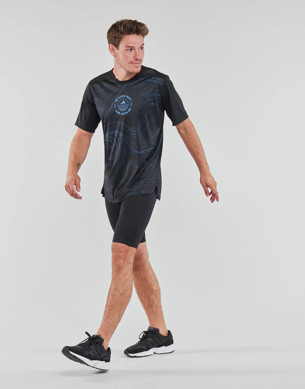 T-shirt Uomo adidas D4R RTFO TEE Nero