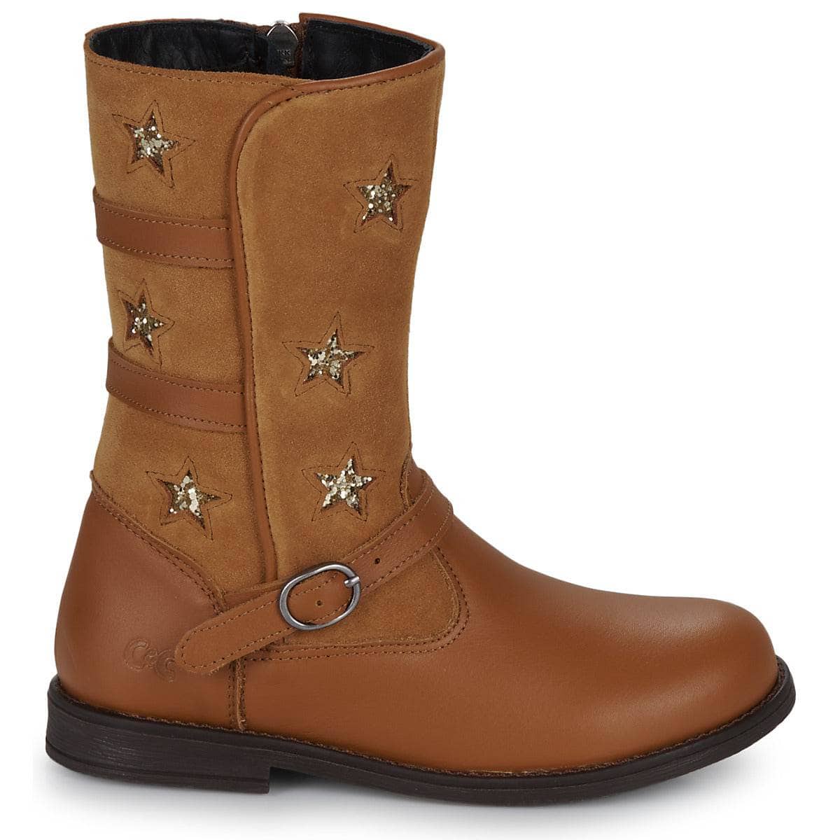 Stivali bambini ragazza Citrouille et Compagnie HANDRE Marrone