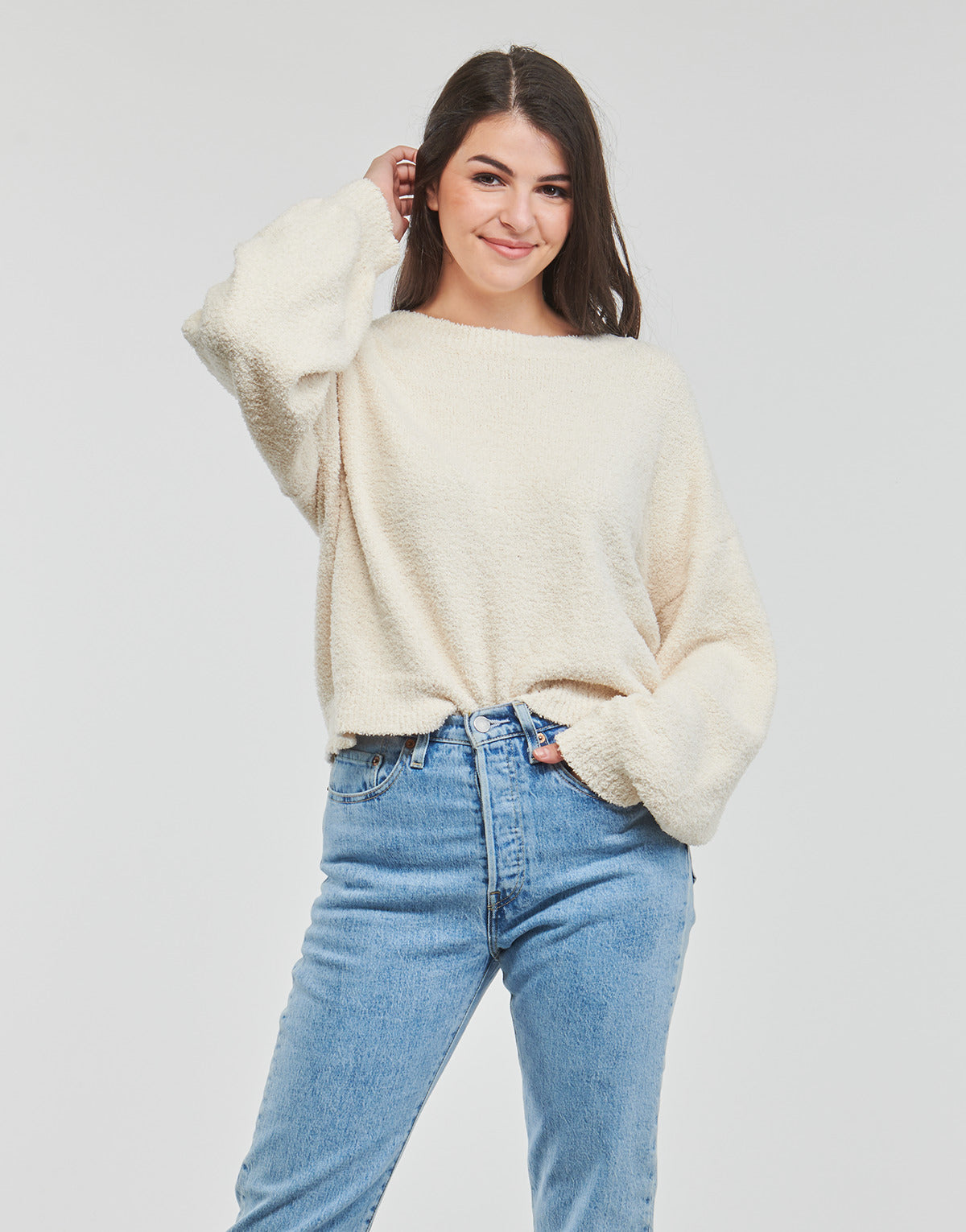 Maglione Donna Molly Bracken  NH110AH  Bianco