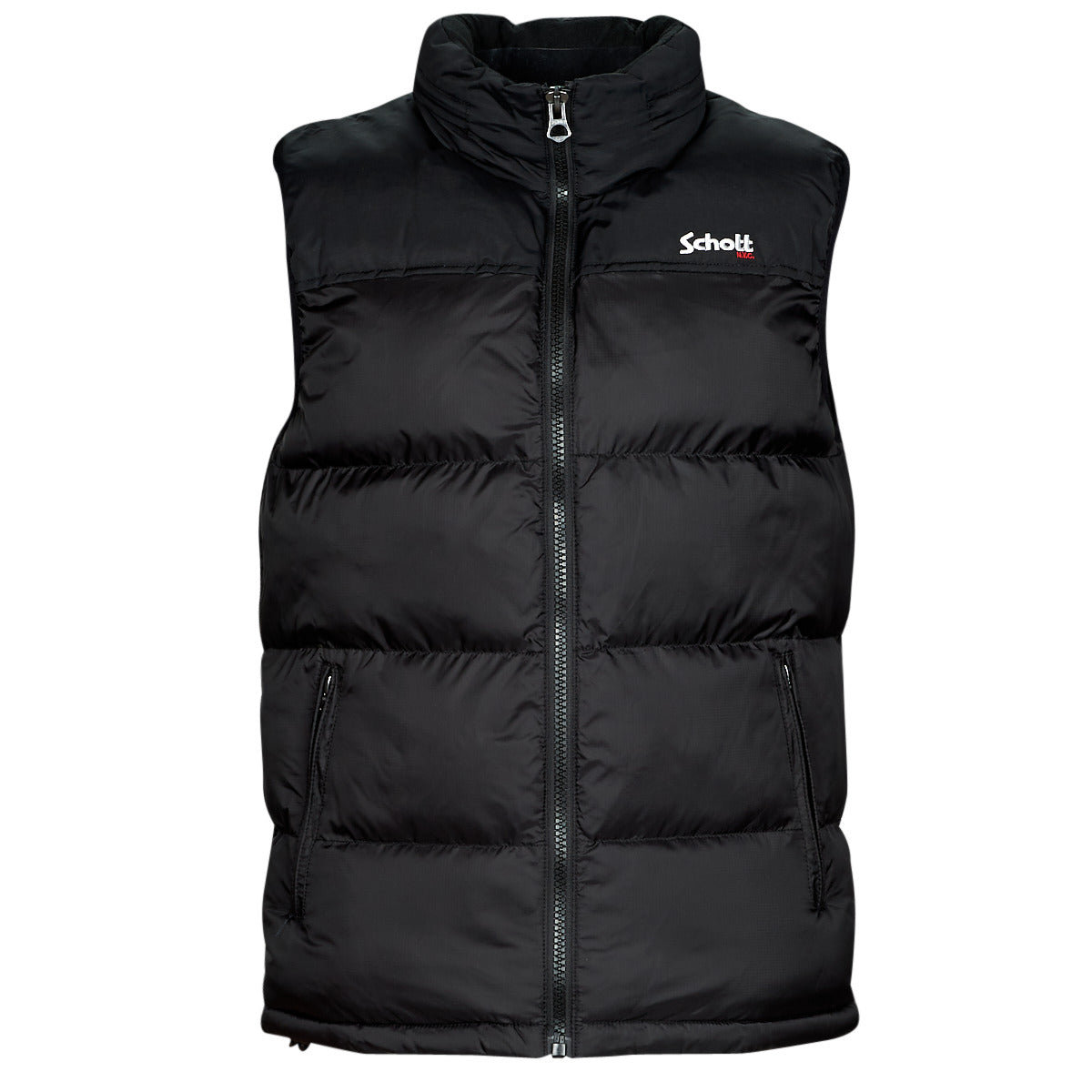 Piumino Uomo Schott UTAH V Nero