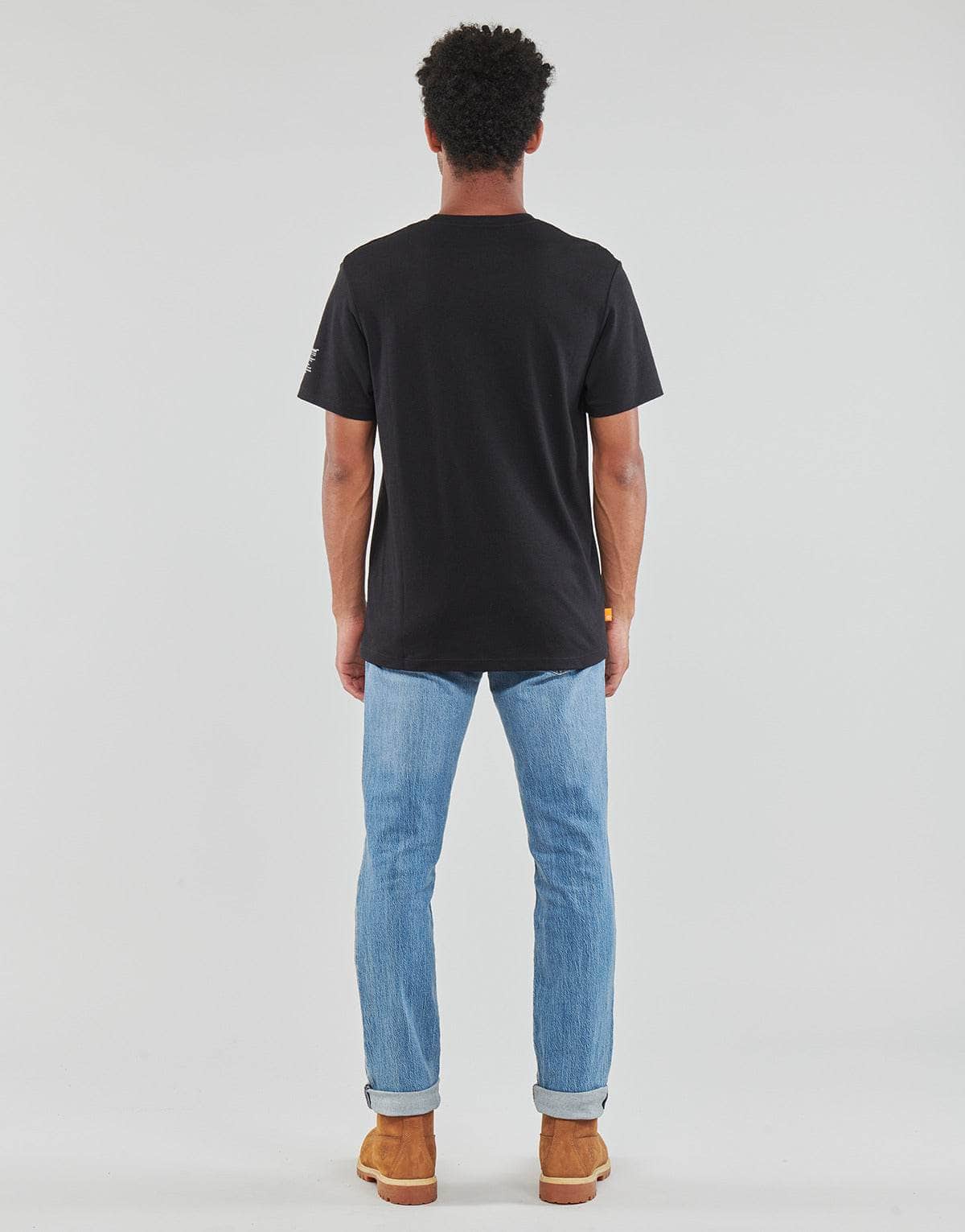T-shirt Uomo Timberland Comfort Lux Essentials SS Tee Nero