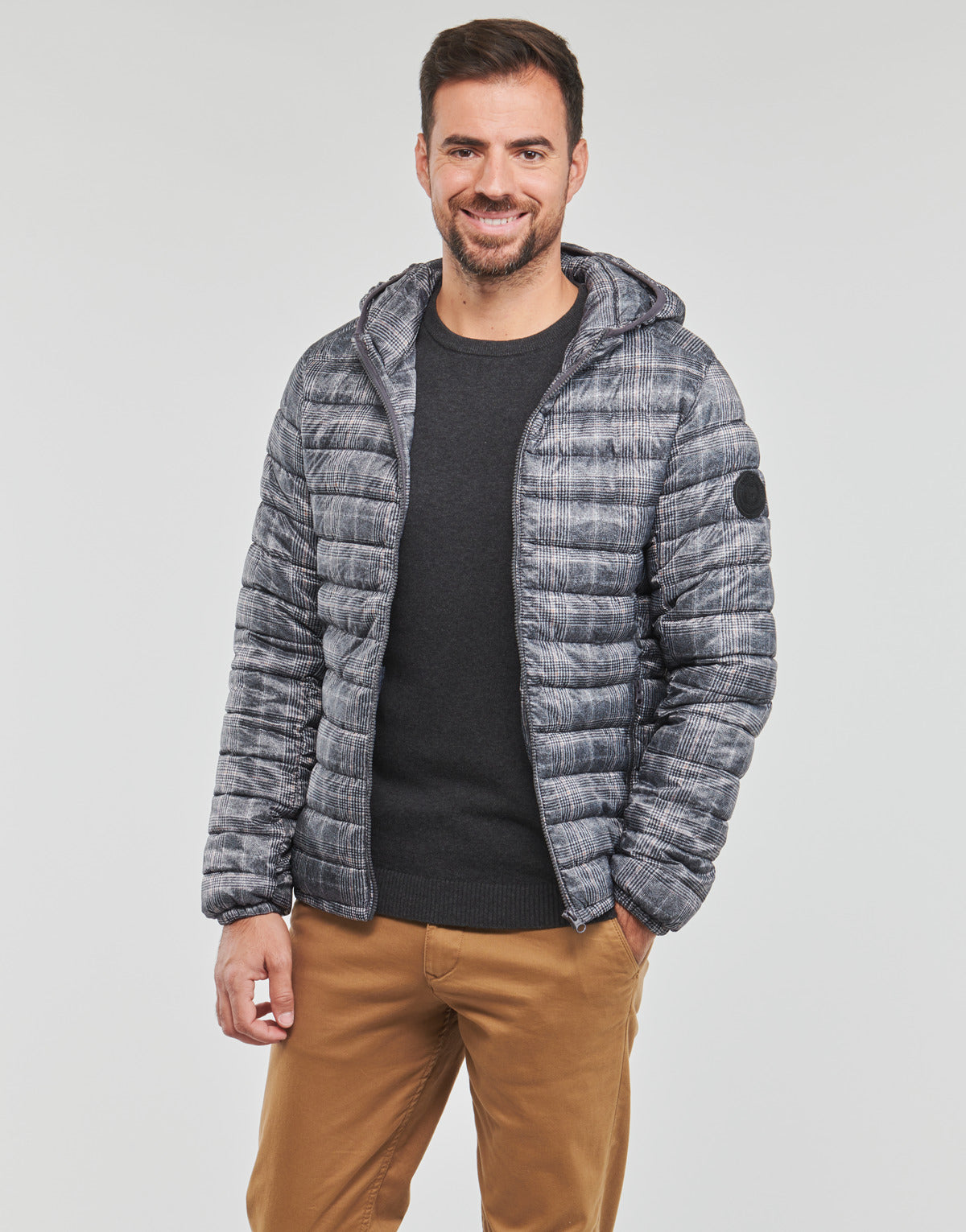 Piumino Uomo Teddy Smith BLIGHTER Nero