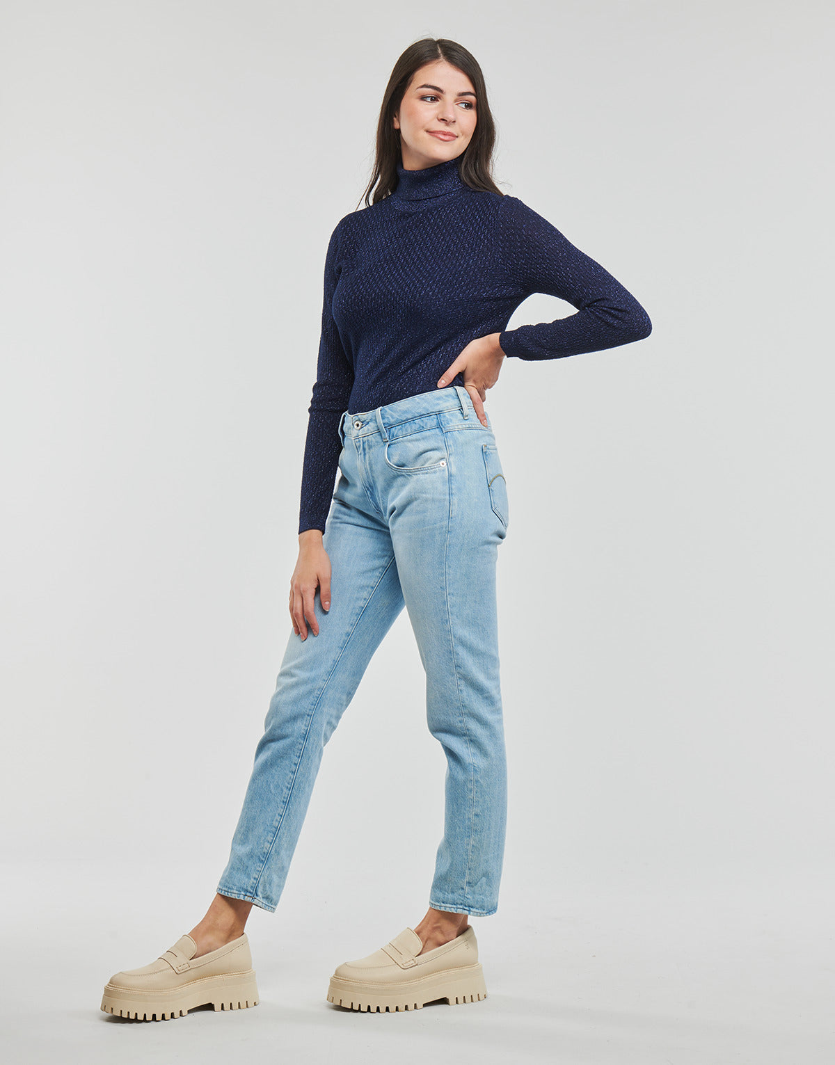 Maglione Donna Naf Naf MARIELLE 3 Nero