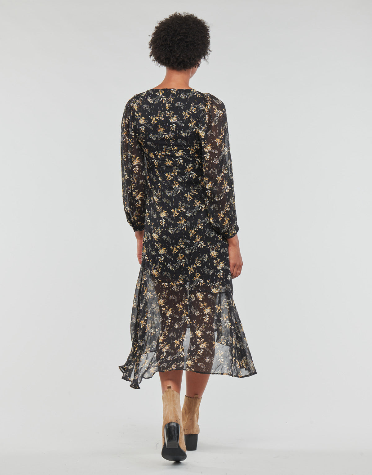 Abito lungo Donna Le Temps des Cerises CHIC Nero