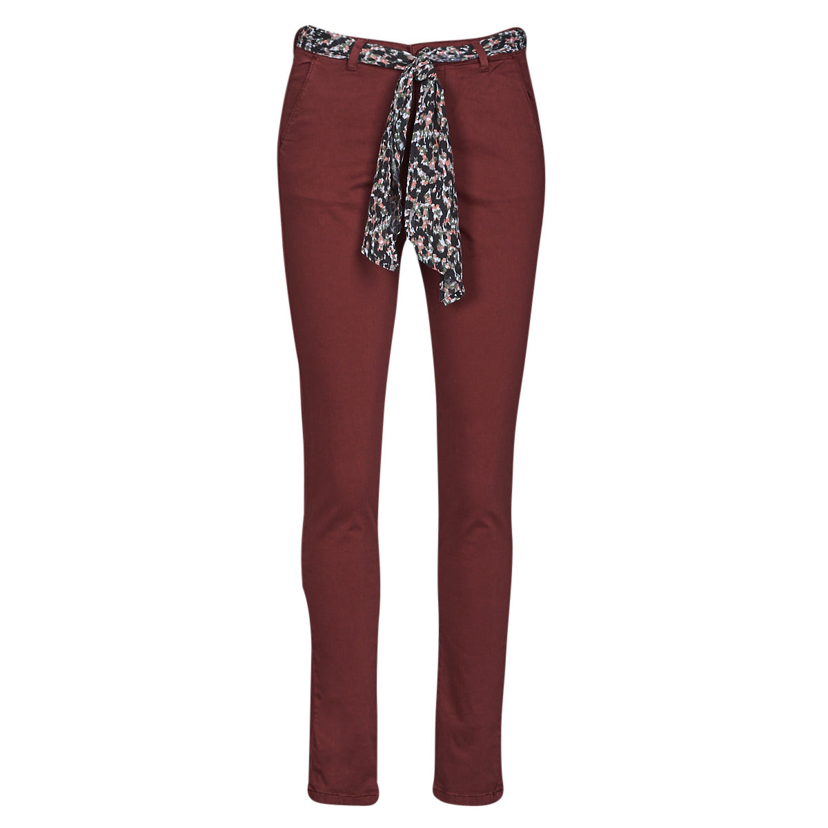 Pantalone Chino Donna Le Temps des Cerises DYLI Bordeaux