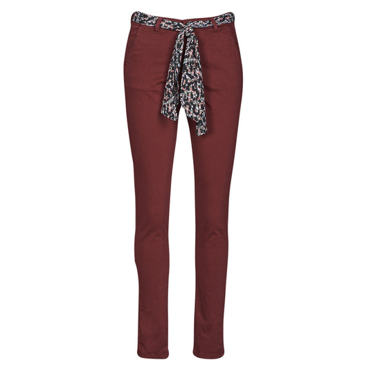Pantalone Chino Donna Le Temps des Cerises DYLI Bordeaux