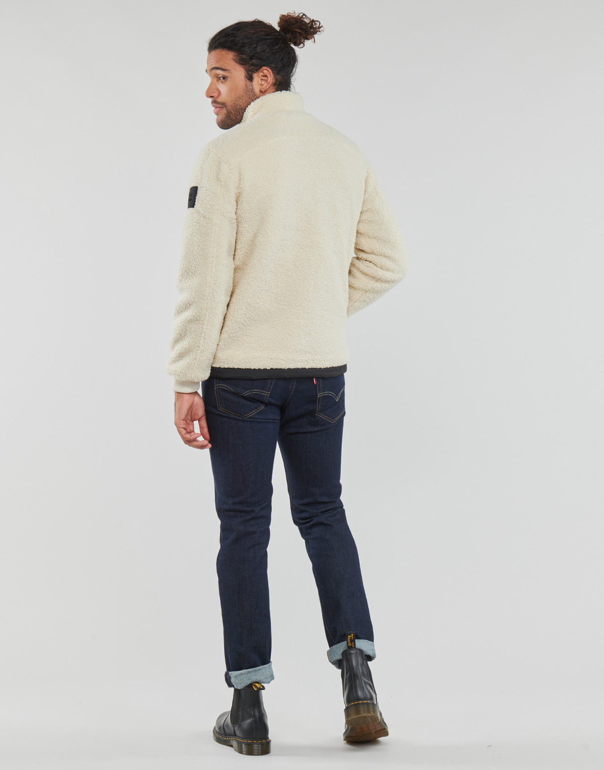 Felpa Uomo Petrol Industries  Men Jacket  Bianco