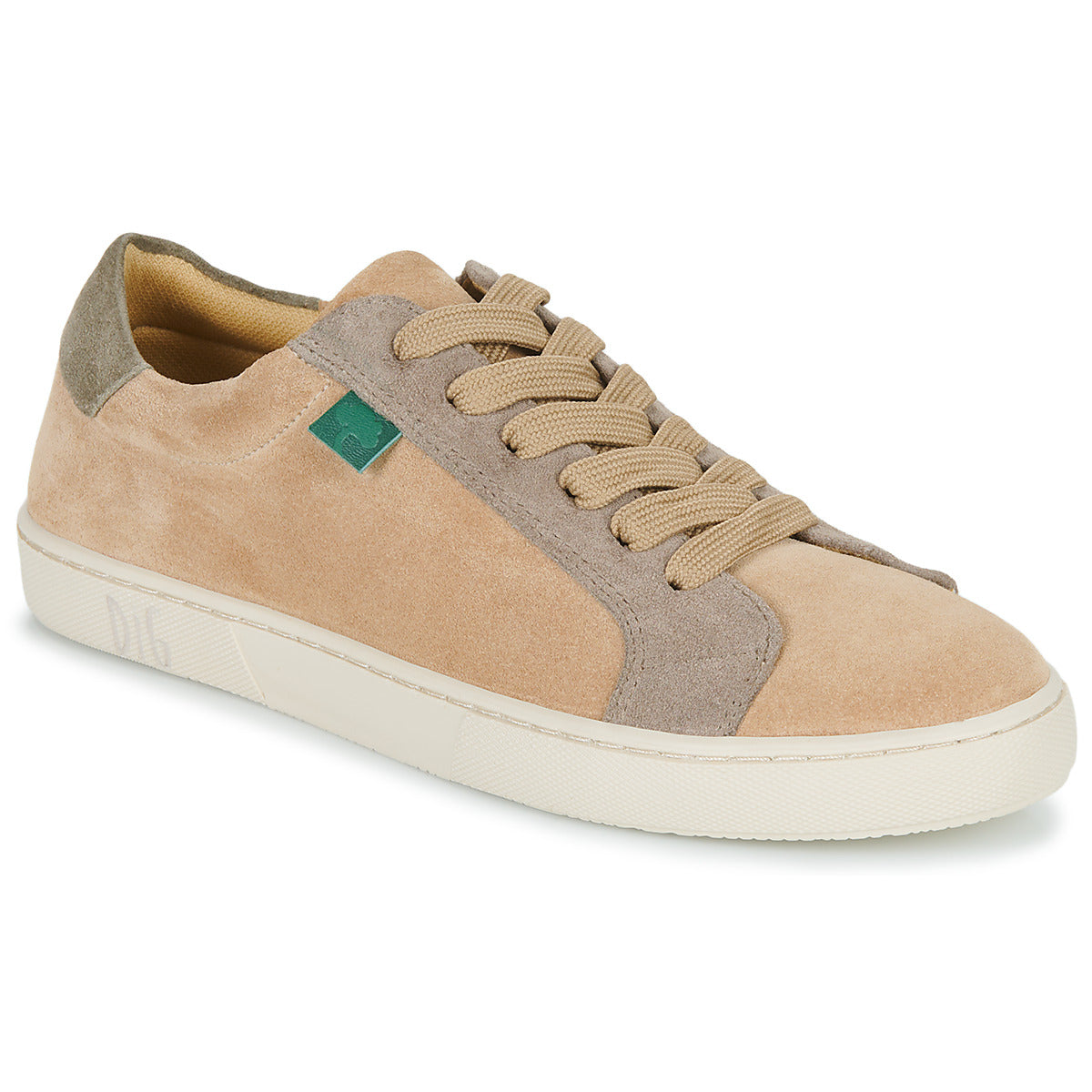 Sneakers basse Donna Dream in Green  ACANTHE  Beige