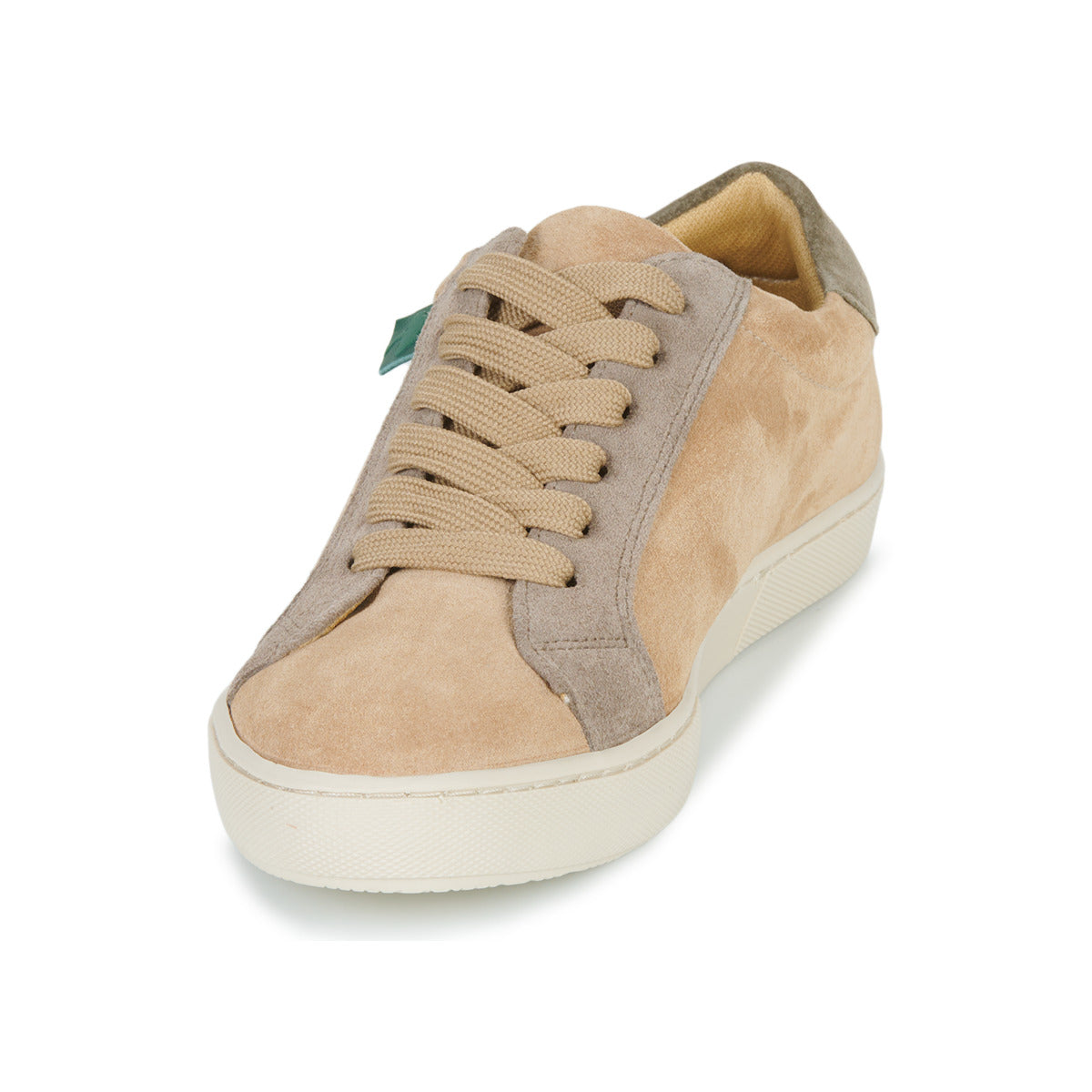 Sneakers basse Donna Dream in Green  ACANTHE  Beige