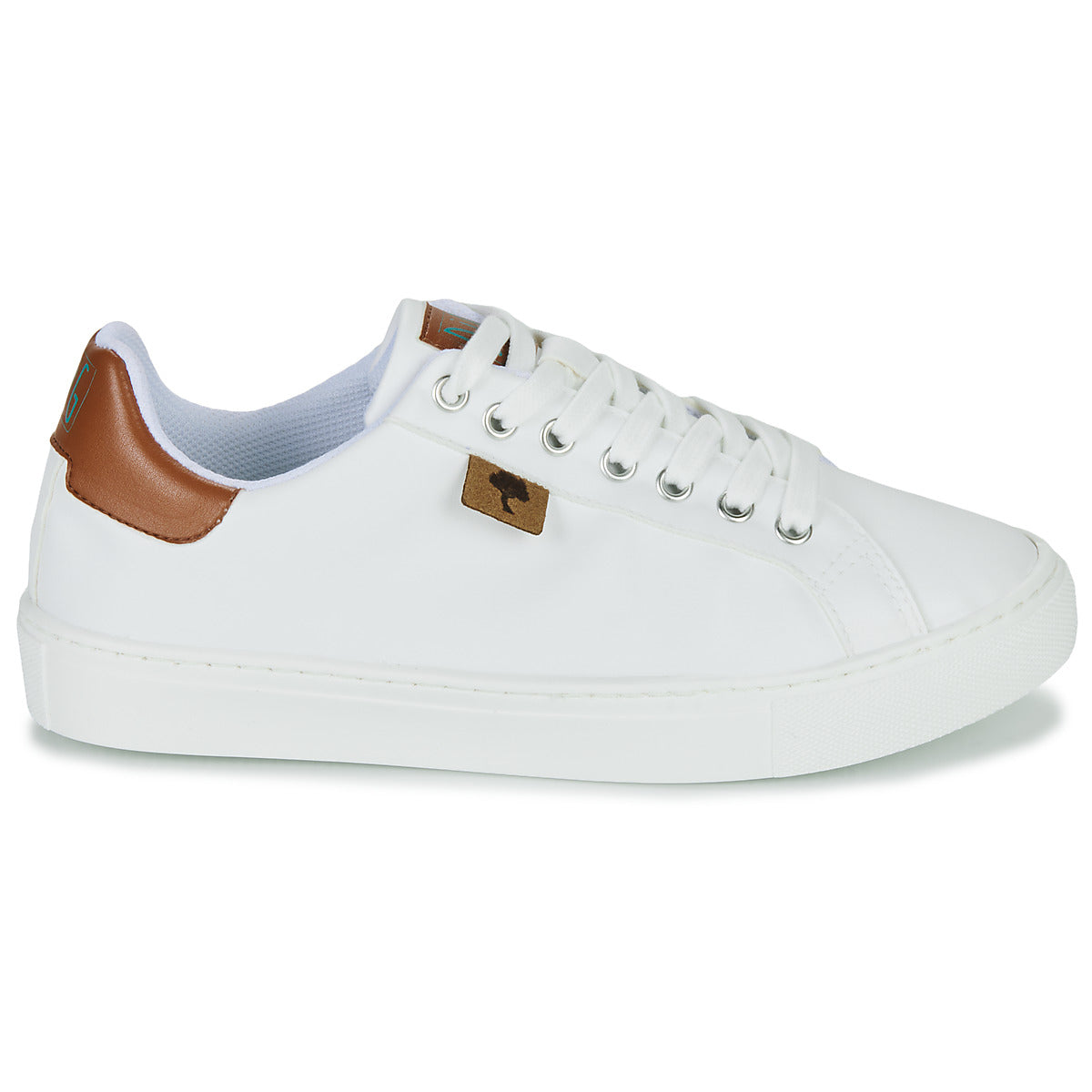 Sneakers basse Donna Dream in Green  SORPHIE  Bianco