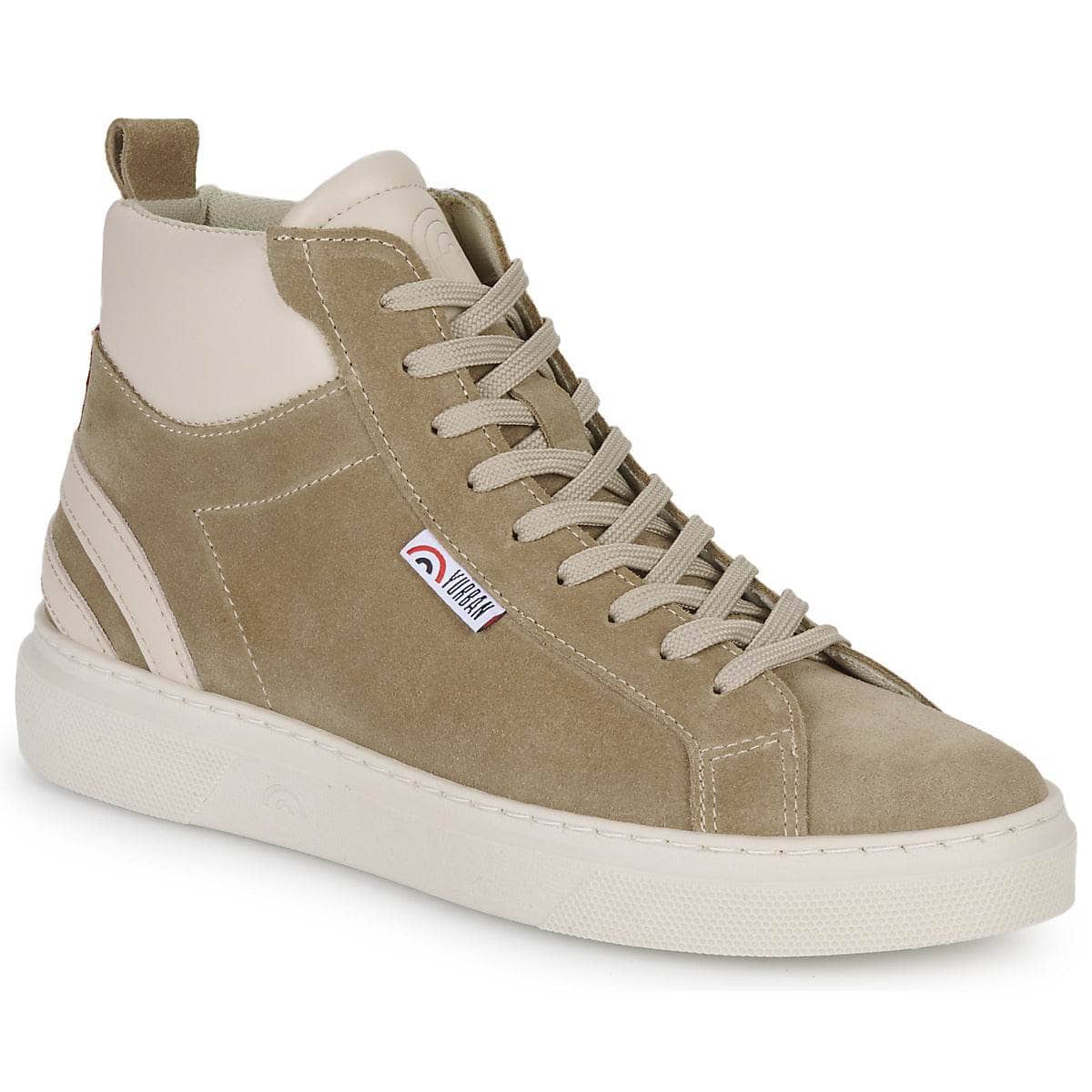 Sneakers alte Uomo Yurban MANCHESTER Beige