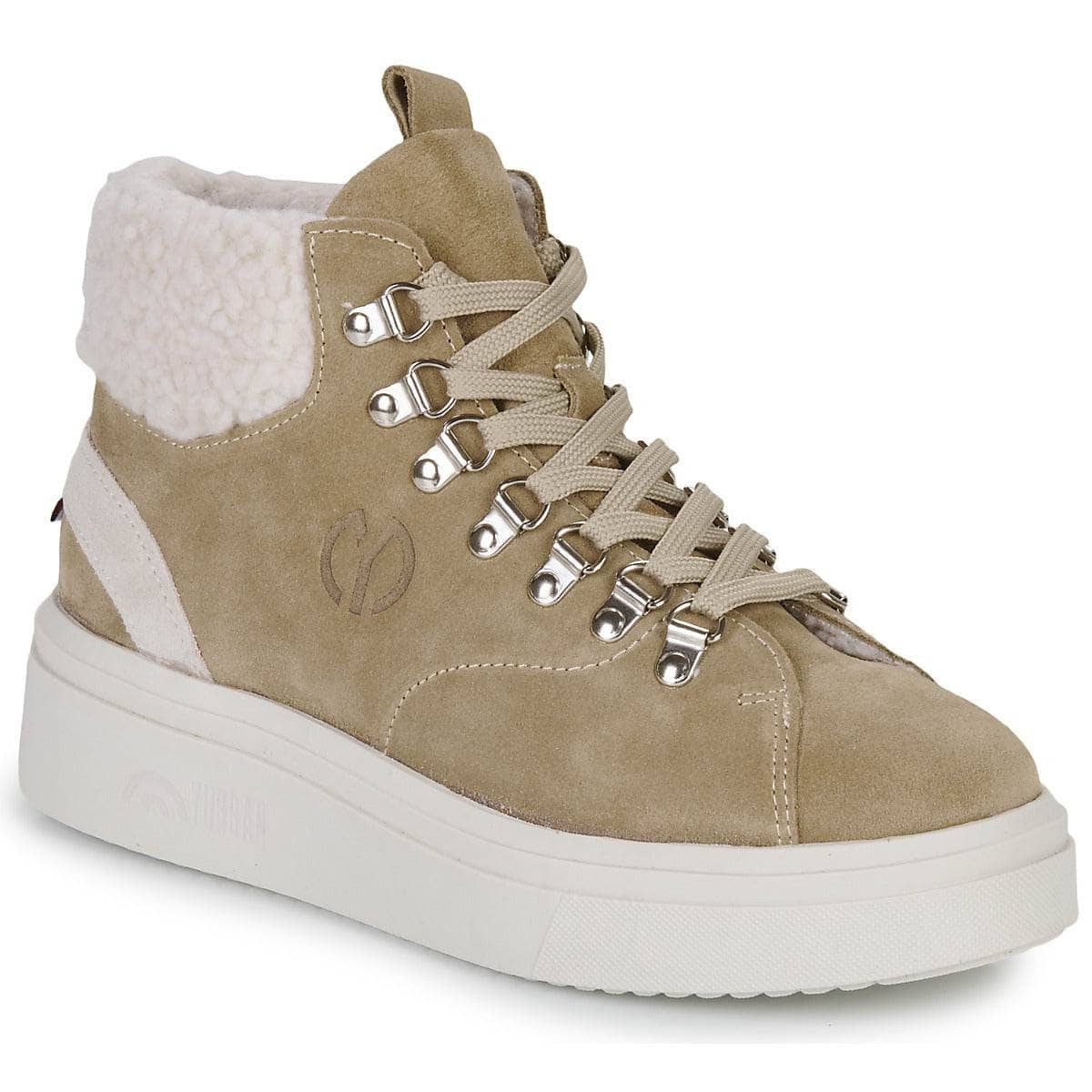 Sneakers alte Donna Yurban GRENOBLE Beige
