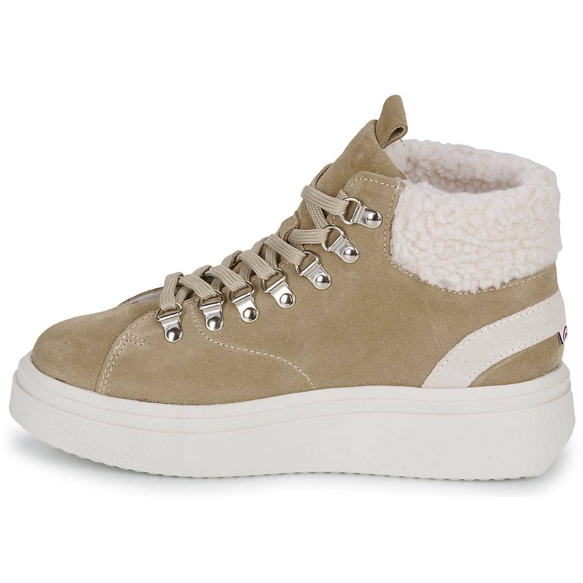 Sneakers alte Donna Yurban GRENOBLE Beige
