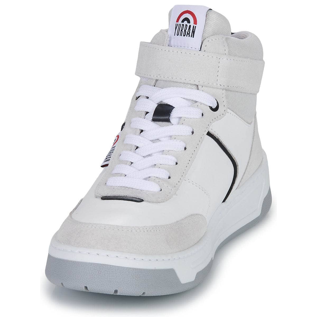 Sneakers alte Uomo Yurban BROOKLYN Bianco