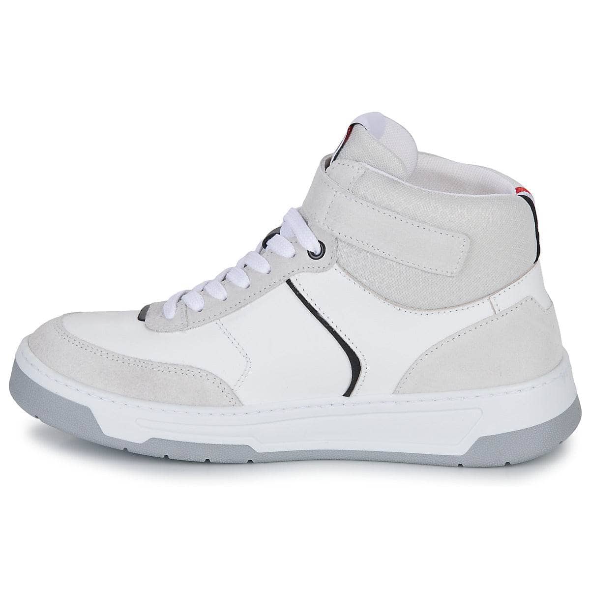 Sneakers alte Uomo Yurban BROOKLYN Bianco