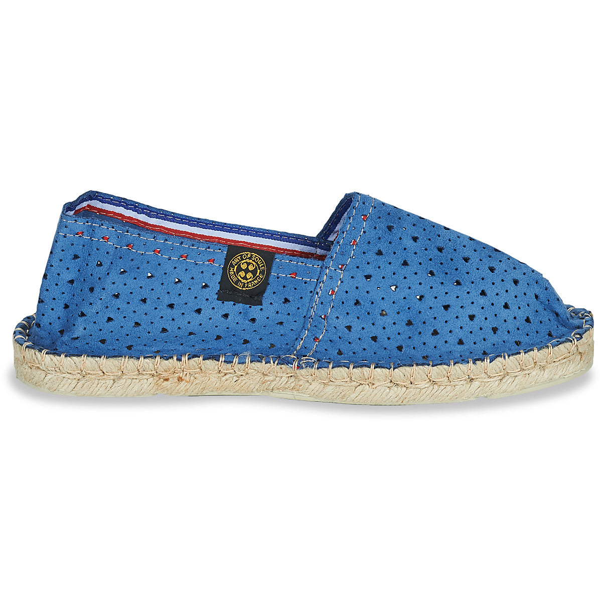 Scarpe Espadrillas Uomo Art of Soule  PERFO-BLEU  Blu
