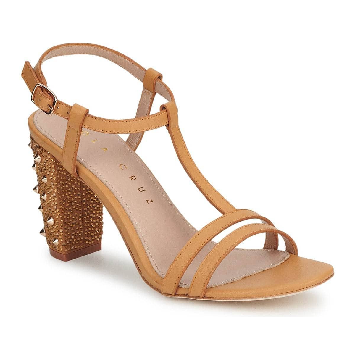 Sandali Donna Lola Cruz STUDDED Beige