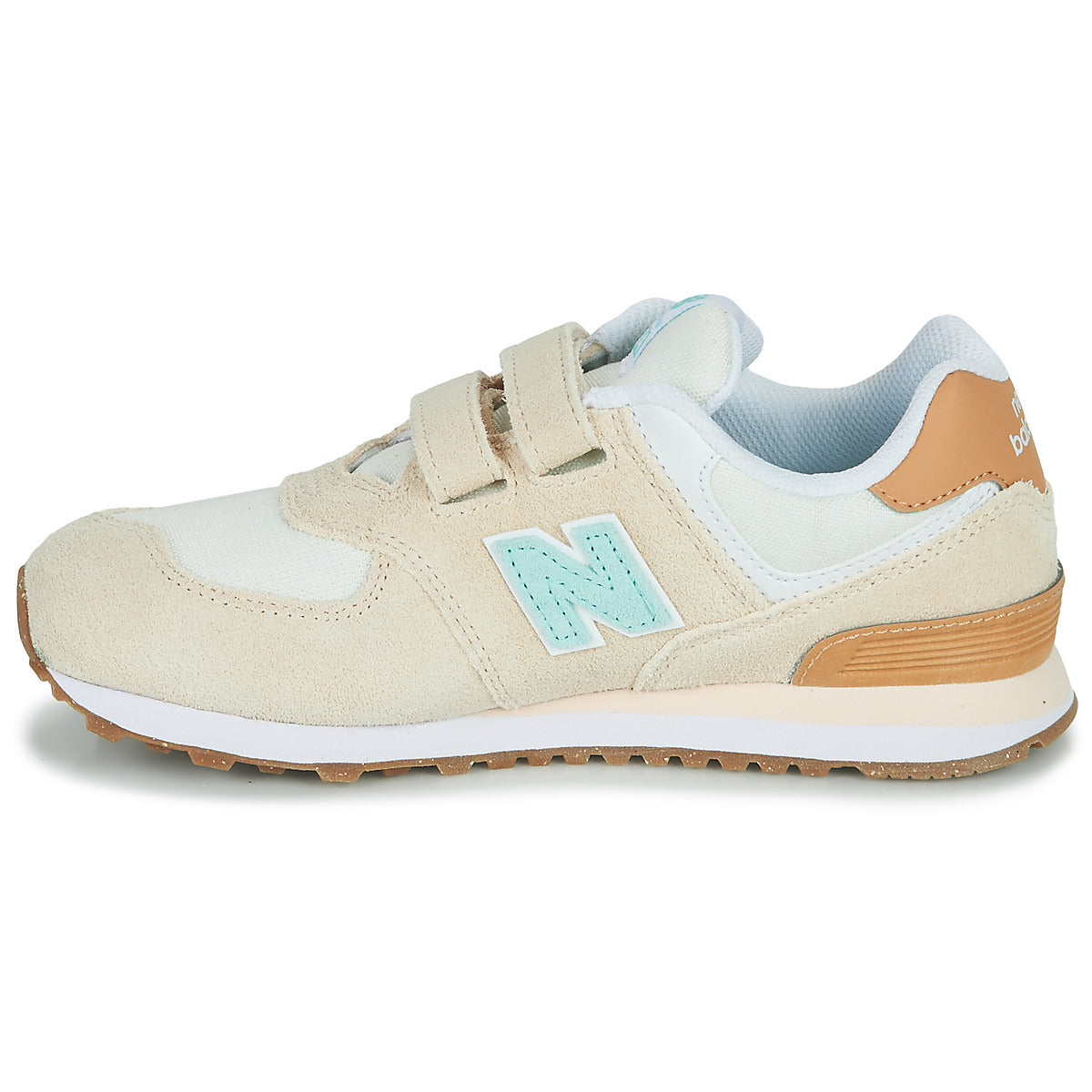 Scarpe bambini ragazza New Balance 574 Beige
