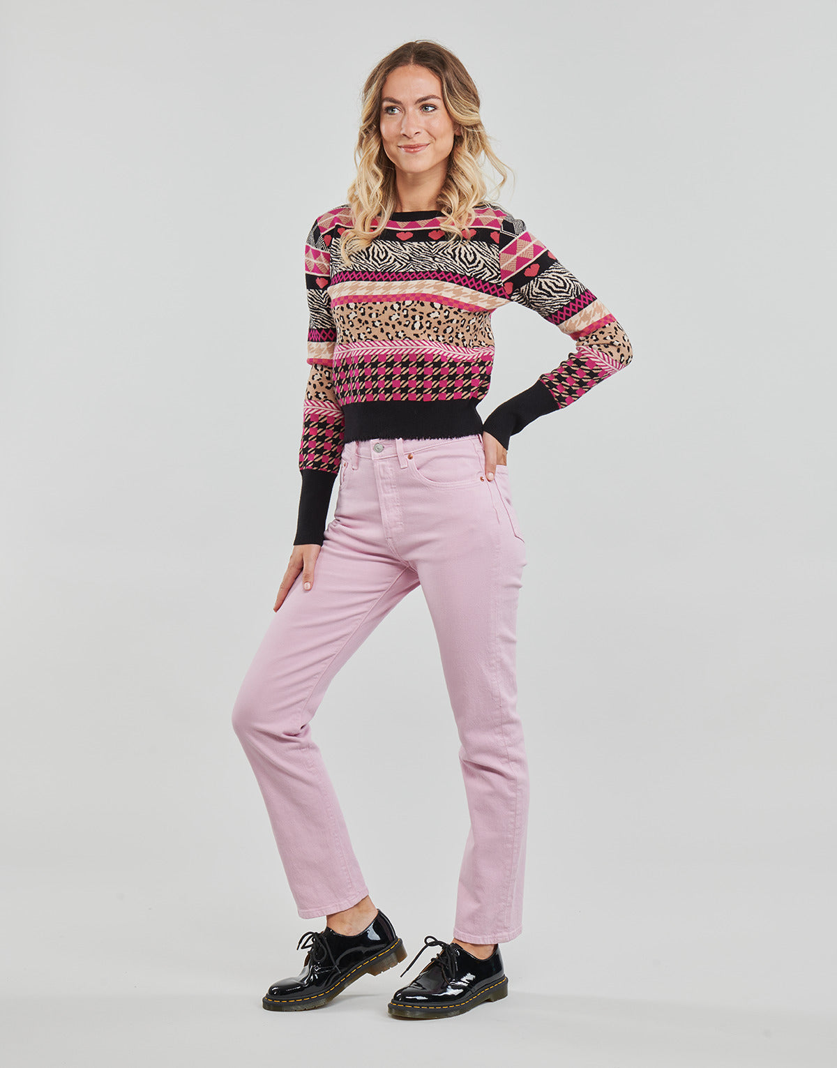 Maglione Donna Desigual ASPEN Multicolore