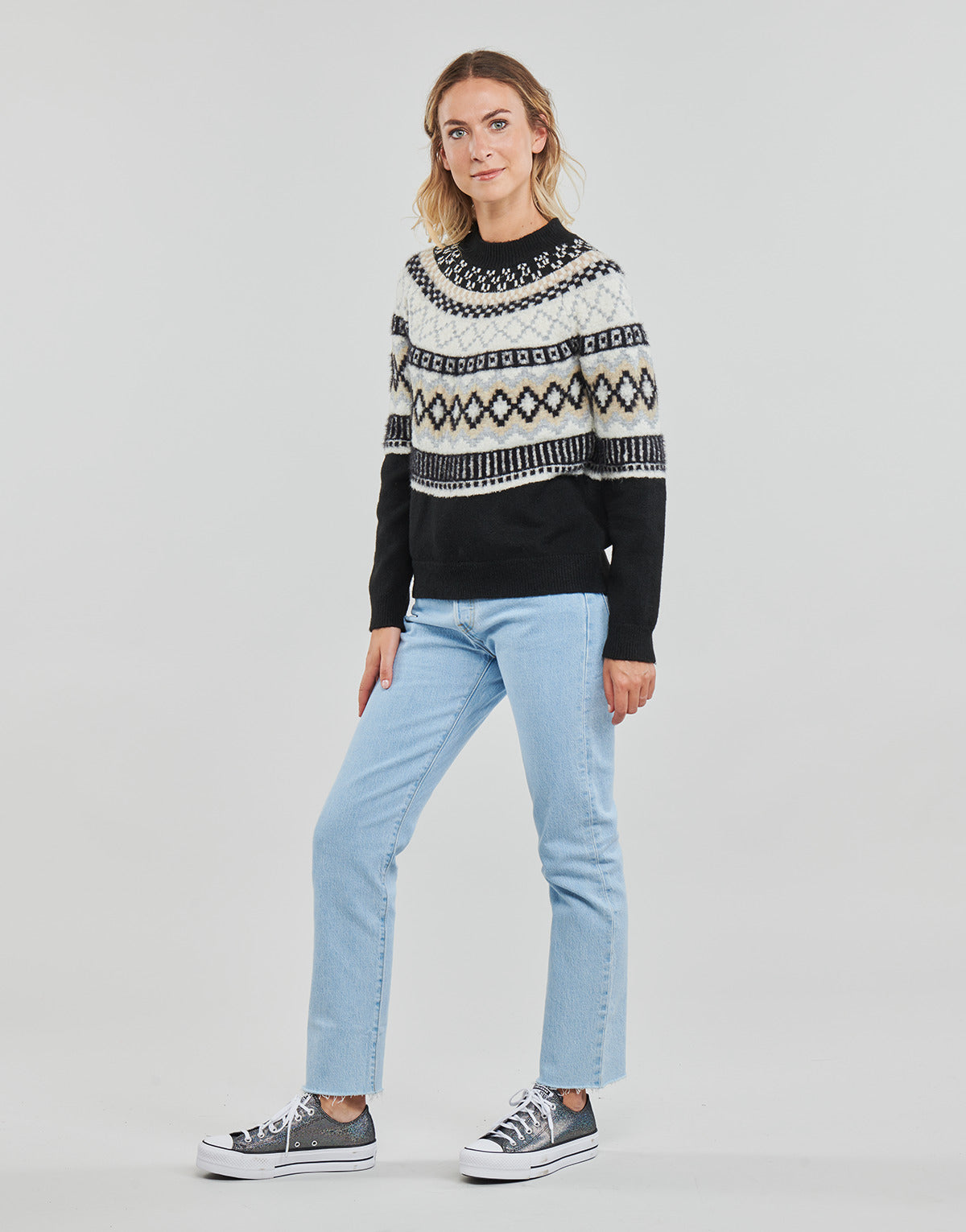 Maglione Donna Desigual TIGNES Nero