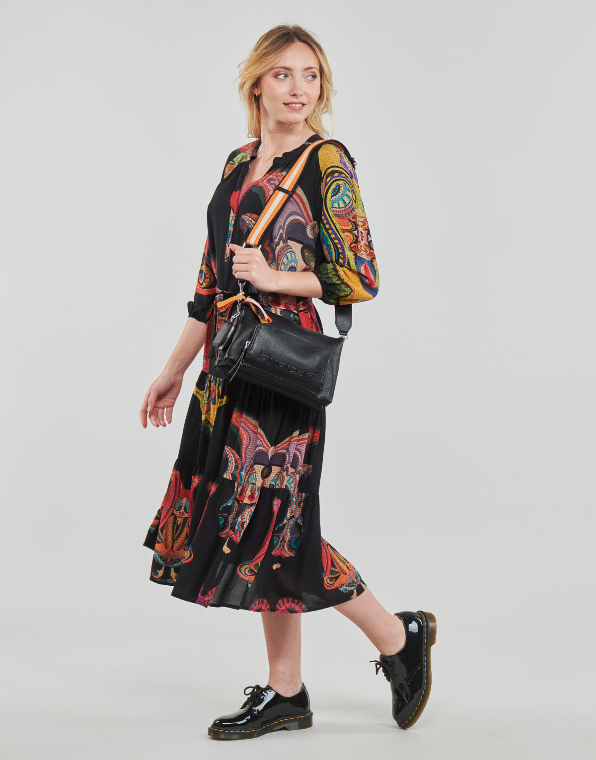 Abito lungo Donna Desigual ODYSSEY Nero