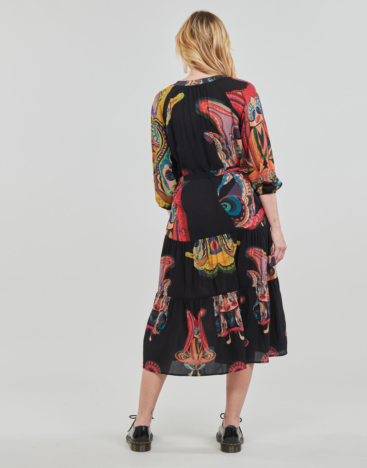 Abito lungo Donna Desigual ODYSSEY Nero