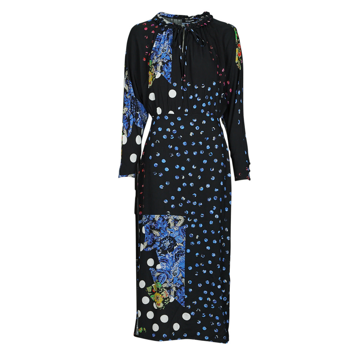 Abito lungo Donna Desigual DOTS Multicolore