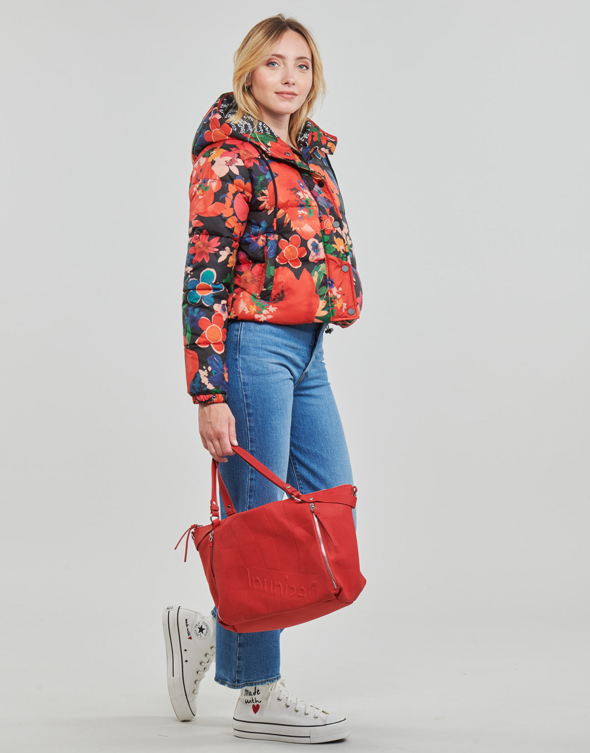 Piumino Donna Desigual  STAVANGER  Multicolore