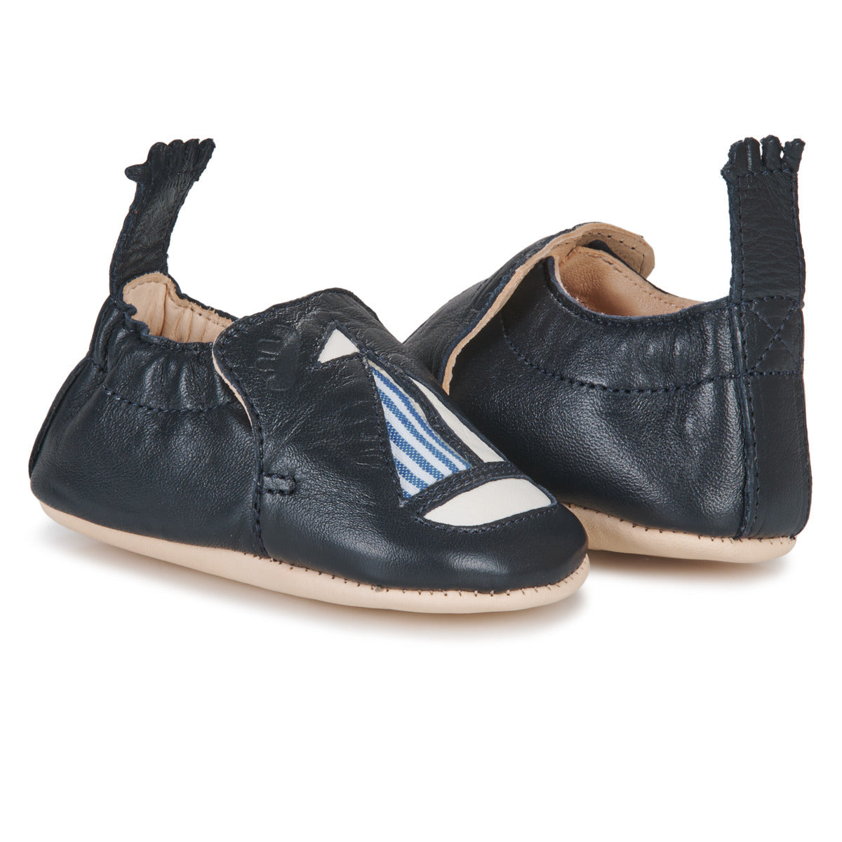 Pantofole bambini ragazza Easy Peasy MY BLUMOO BATEAU Blu