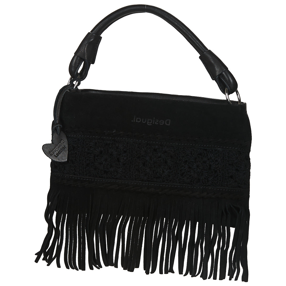 Borsa a tracolla Donna Desigual BOLS_CROCHET OTTERLO Nero
