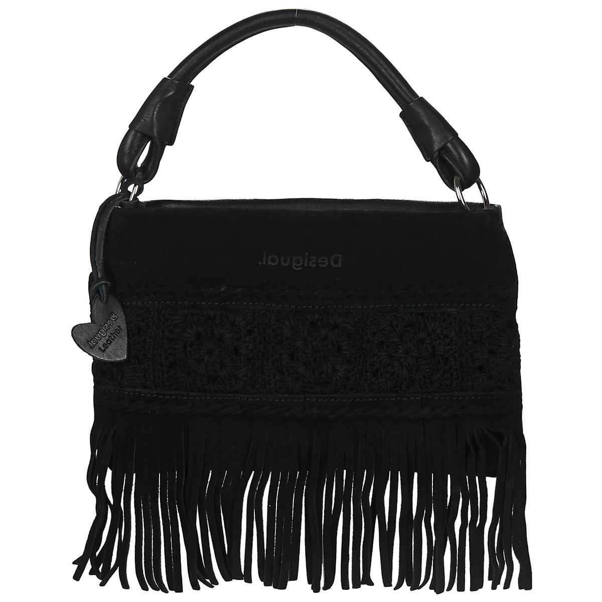 Borsa a tracolla Donna Desigual  BOLS_CROCHET OTTERLO  Nero