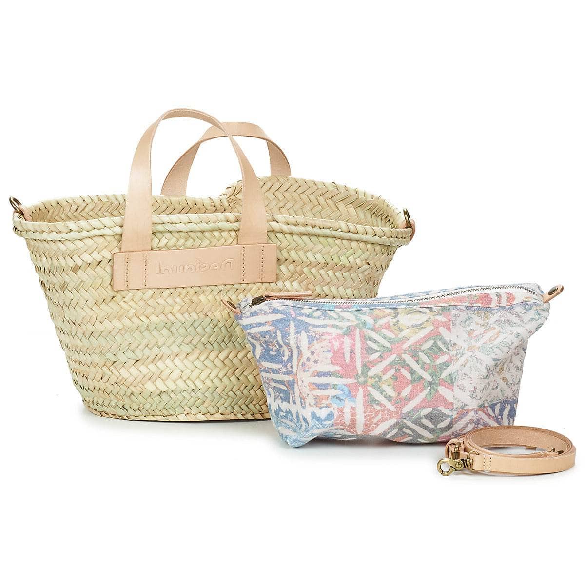 Borsa Shopping Donna Desigual BOLS_SUMMER IBIZA Beige