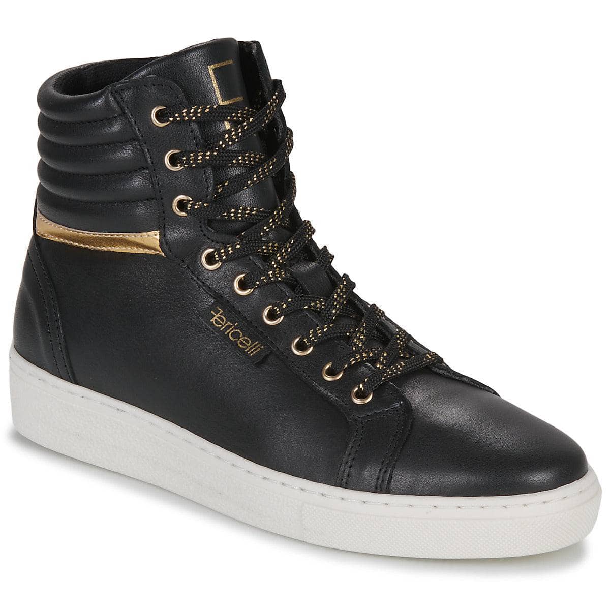 Sneakers alte Donna Fericelli POESIE Nero