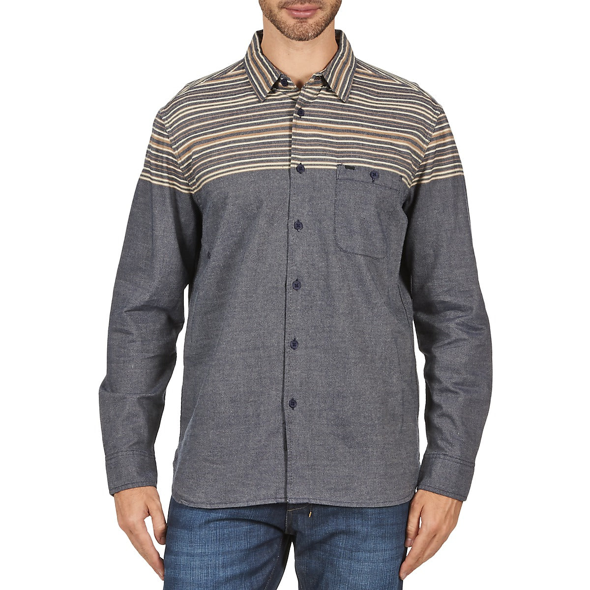 Camicia a maniche lunghe Uomo Element LENOX Grigio