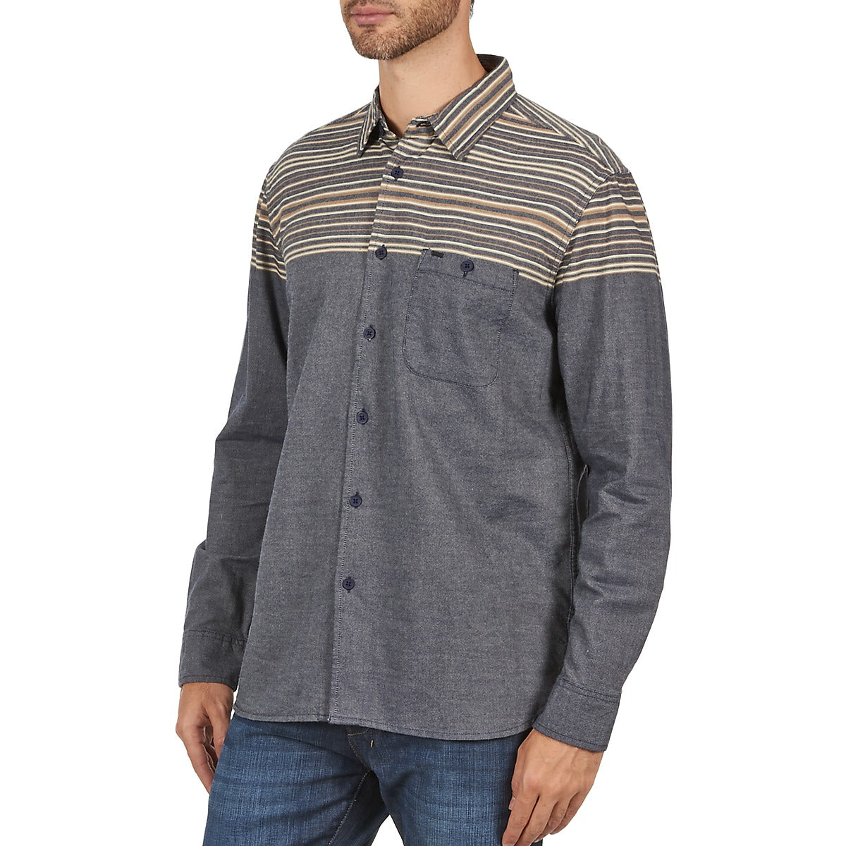 Camicia a maniche lunghe Uomo Element LENOX Grigio