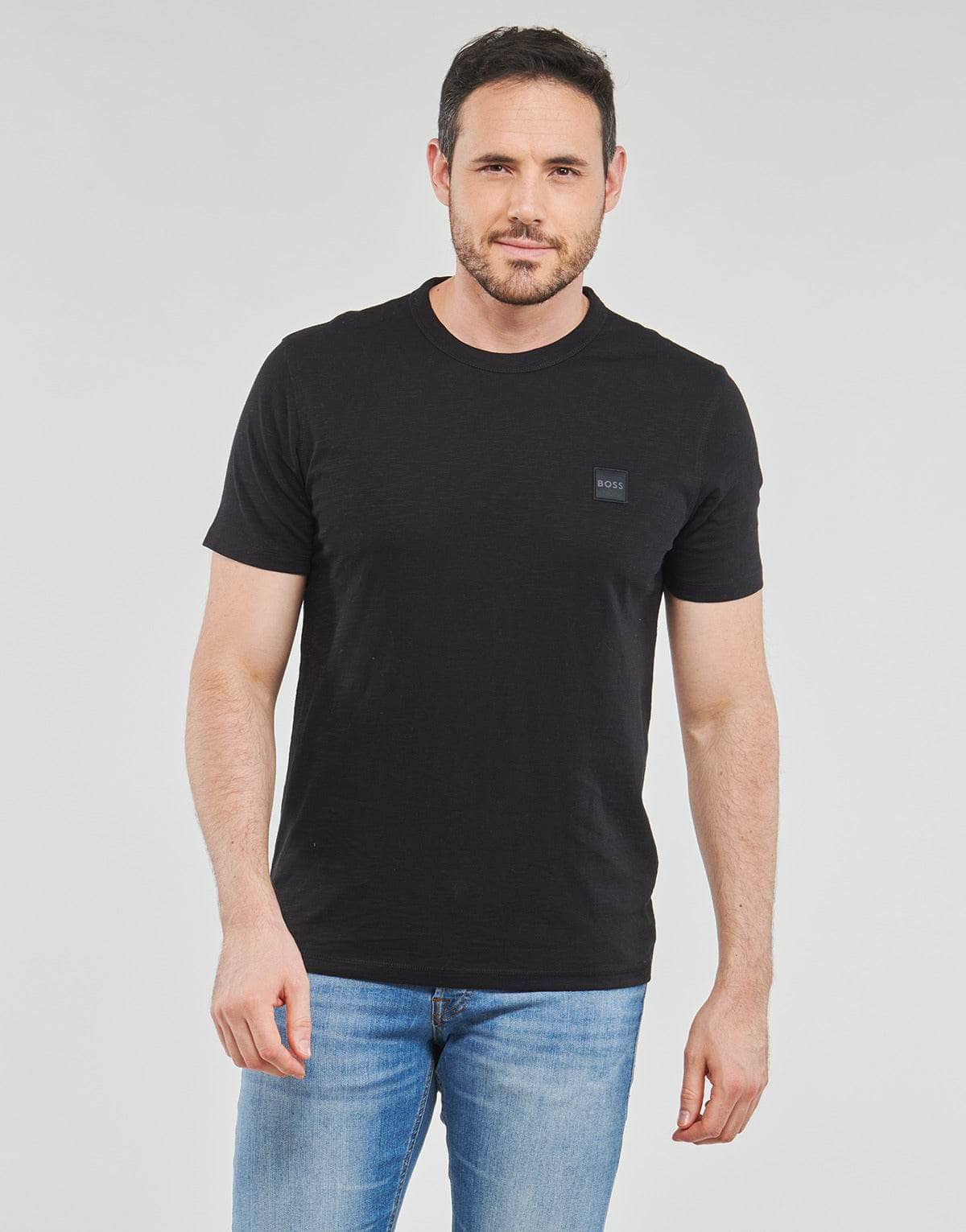 T-shirt Uomo BOSS Tegood Nero