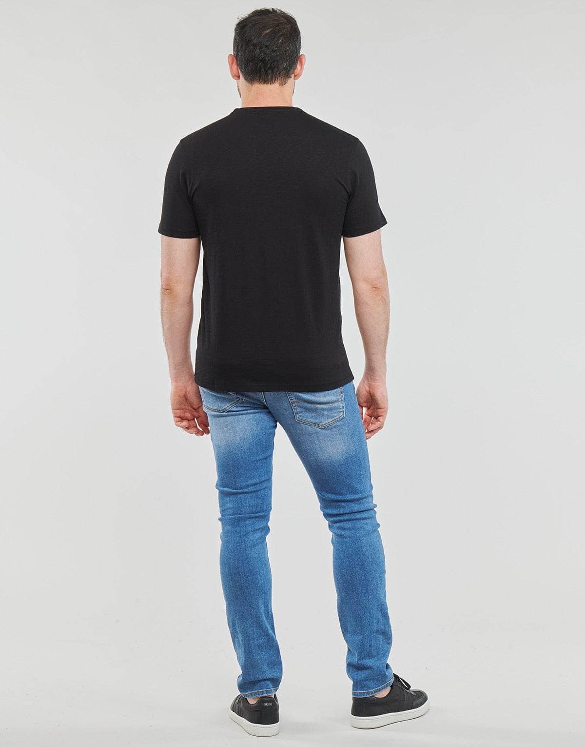 T-shirt Uomo BOSS Tegood Nero