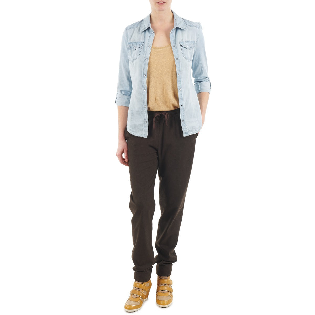 Pantaloni morbidi / Pantaloni alla zuava Donna Bensimon BRODY Marrone