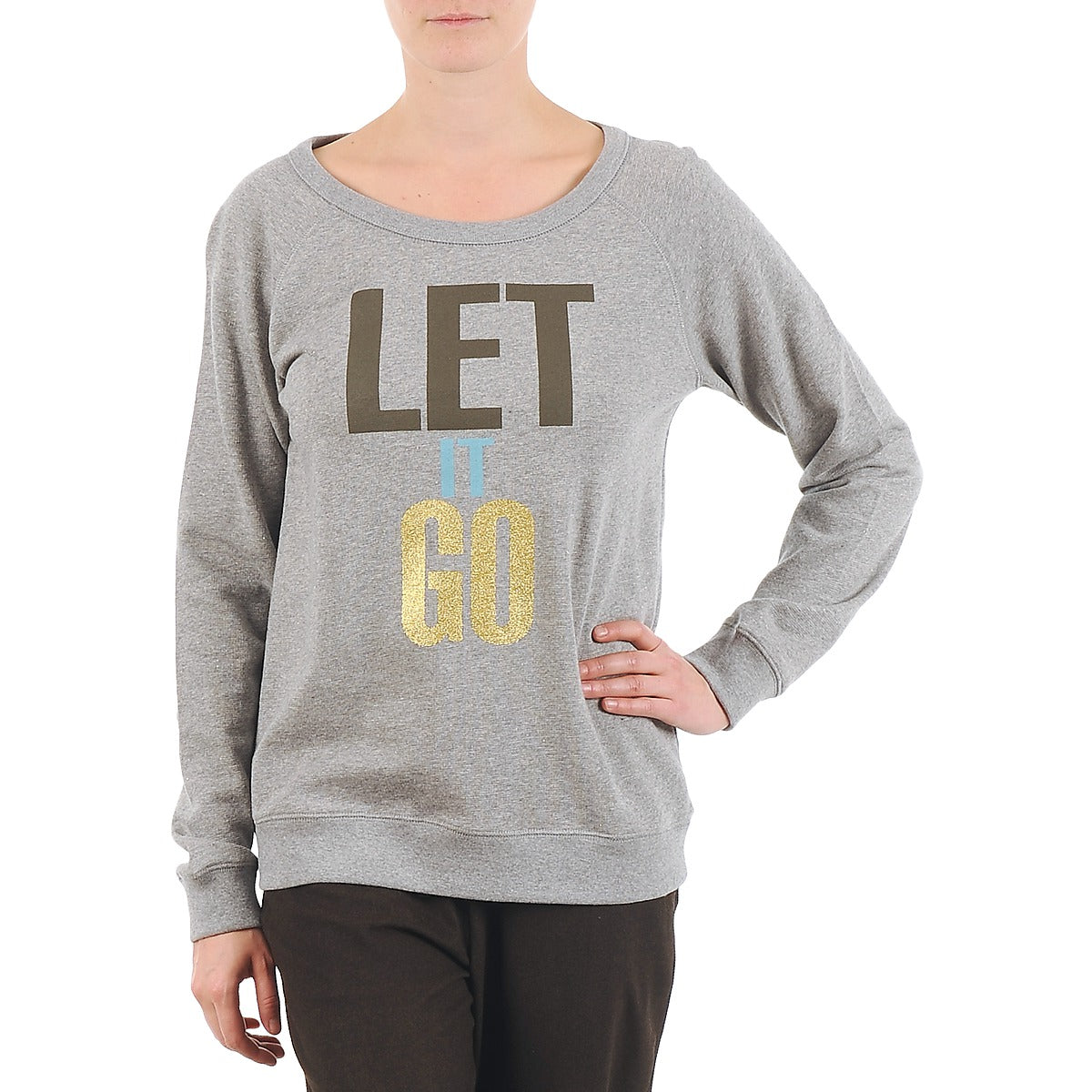 Felpa Donna Bensimon FIZZY Grigio