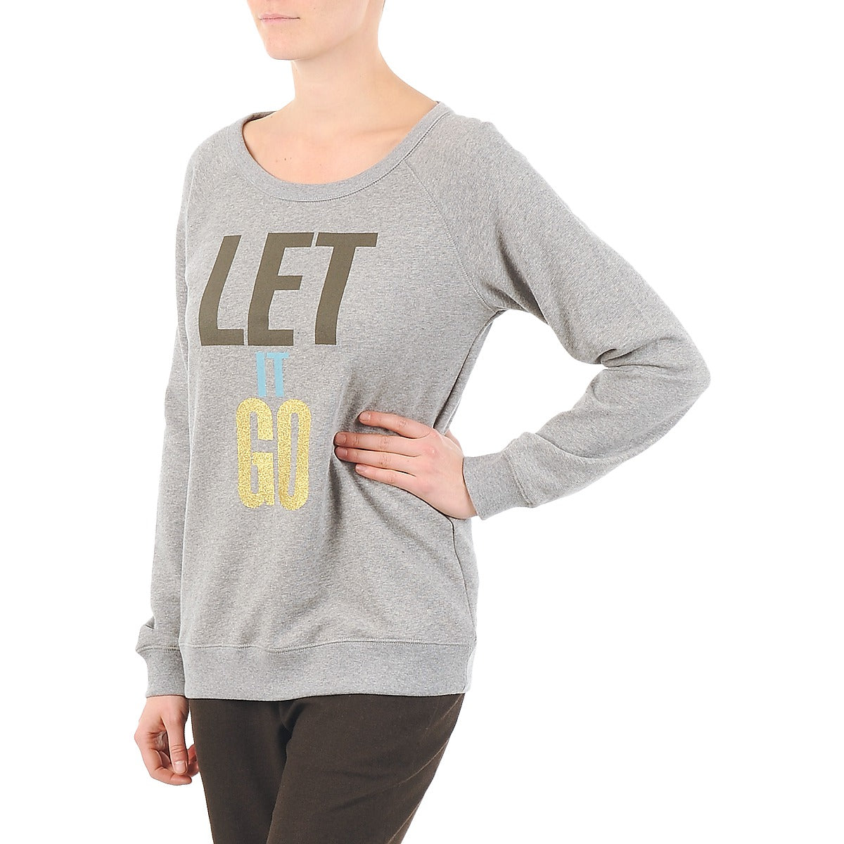 Felpa Donna Bensimon FIZZY Grigio