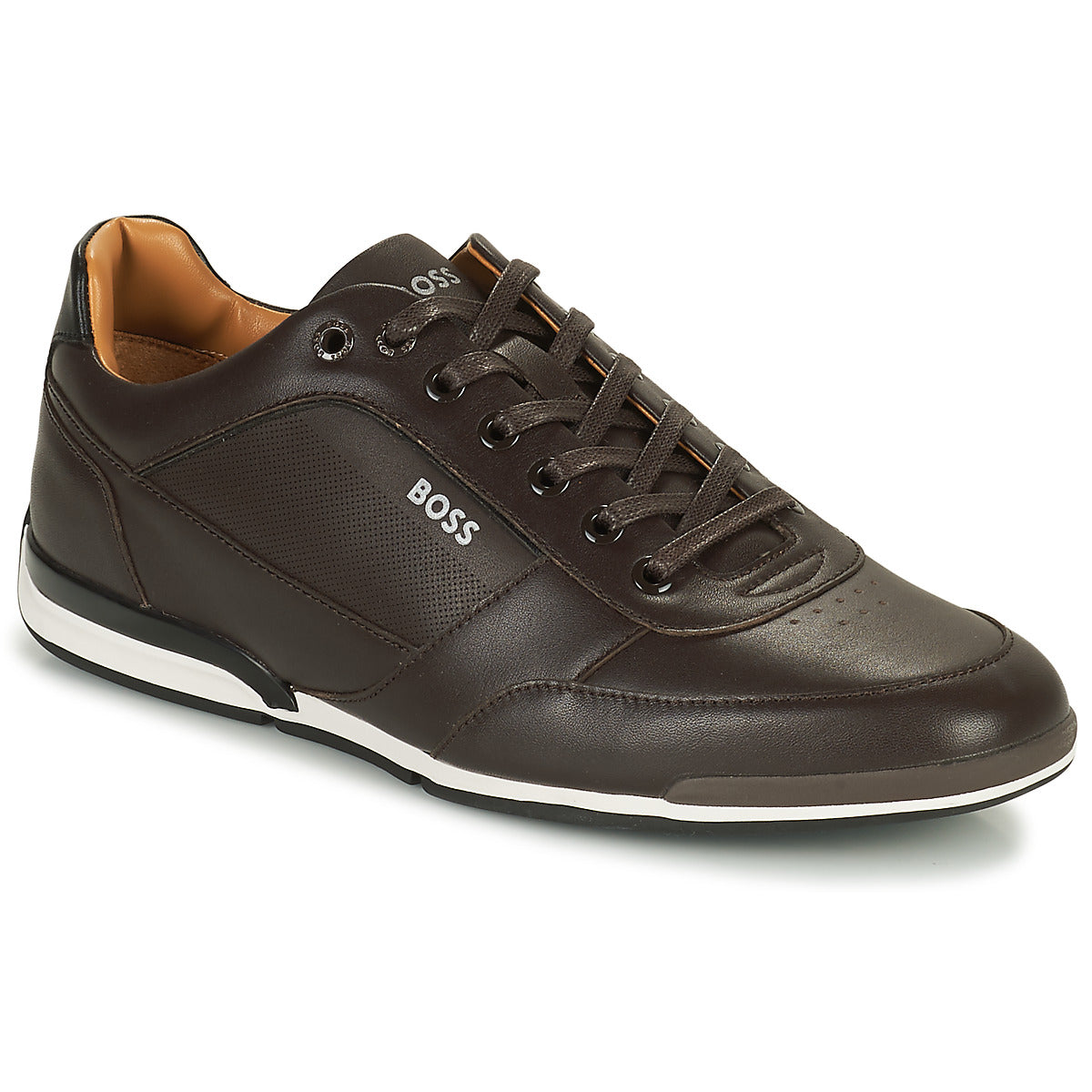 Sneakers Uomo BOSS  Saturn_Lowp_napf  Marrone