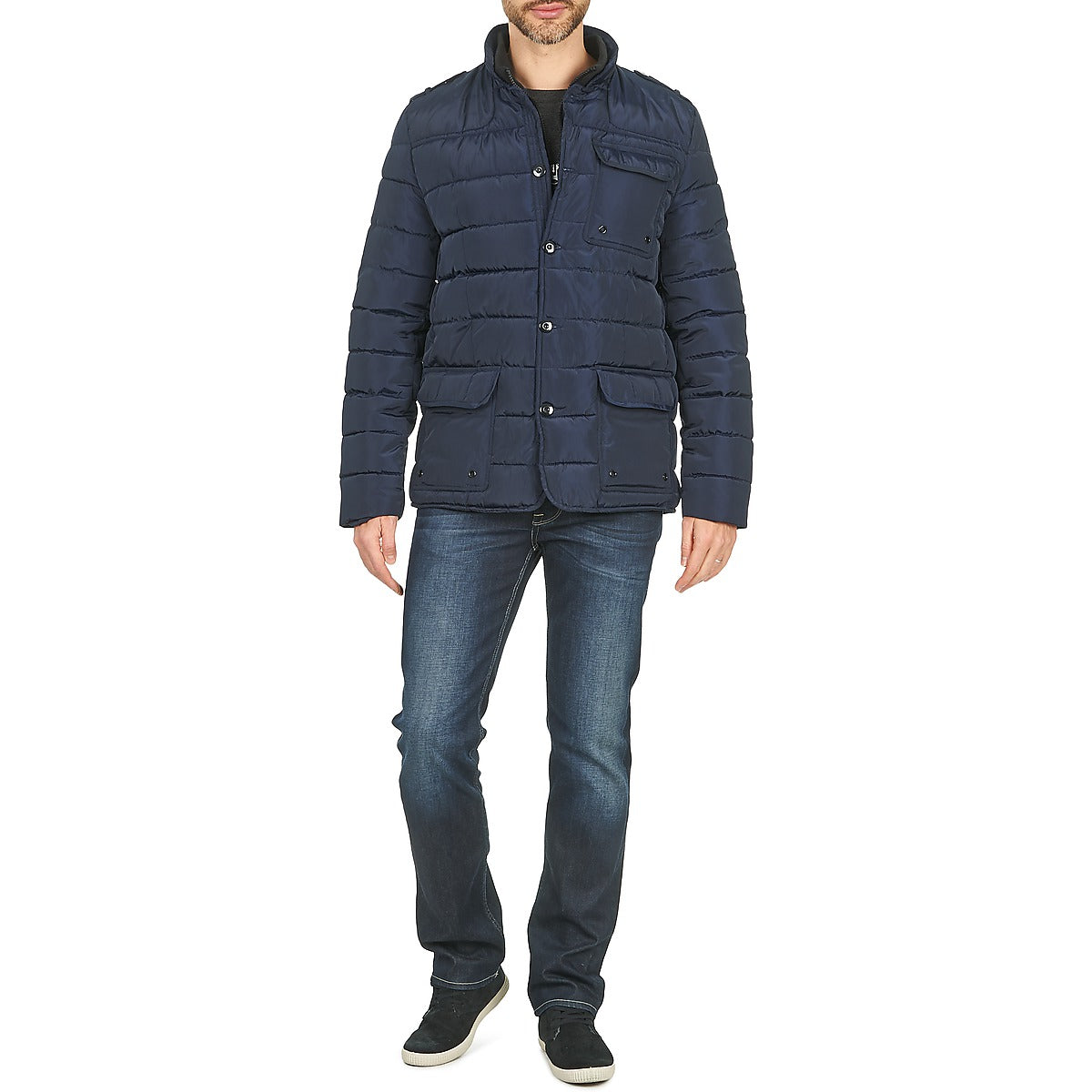 Giubbotto Uomo Casual Attitude DANY Blu