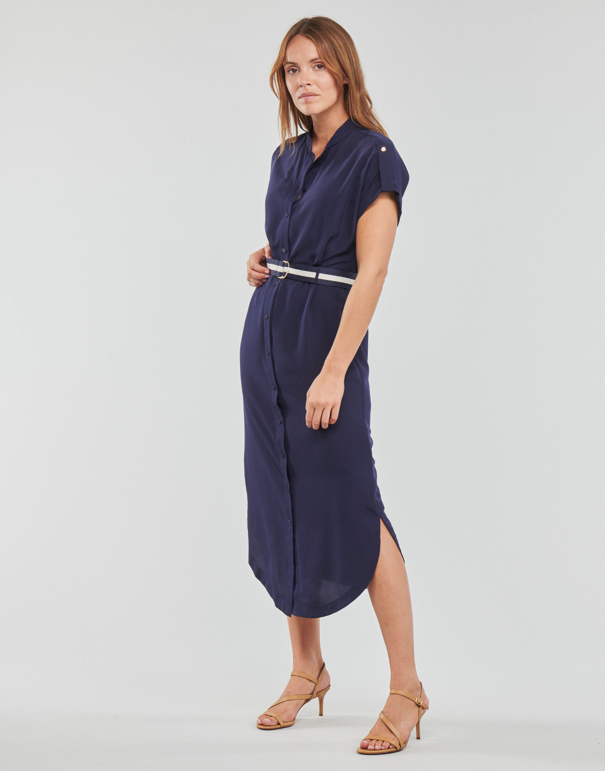 Abito lungo Donna Lauren Ralph Lauren TYCENDA Marine